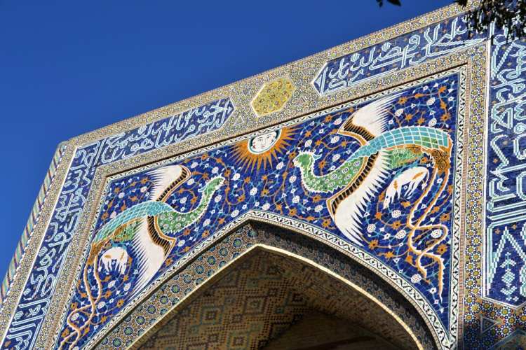 Uzbekistán - Samarkand - Náměstí tří mešit